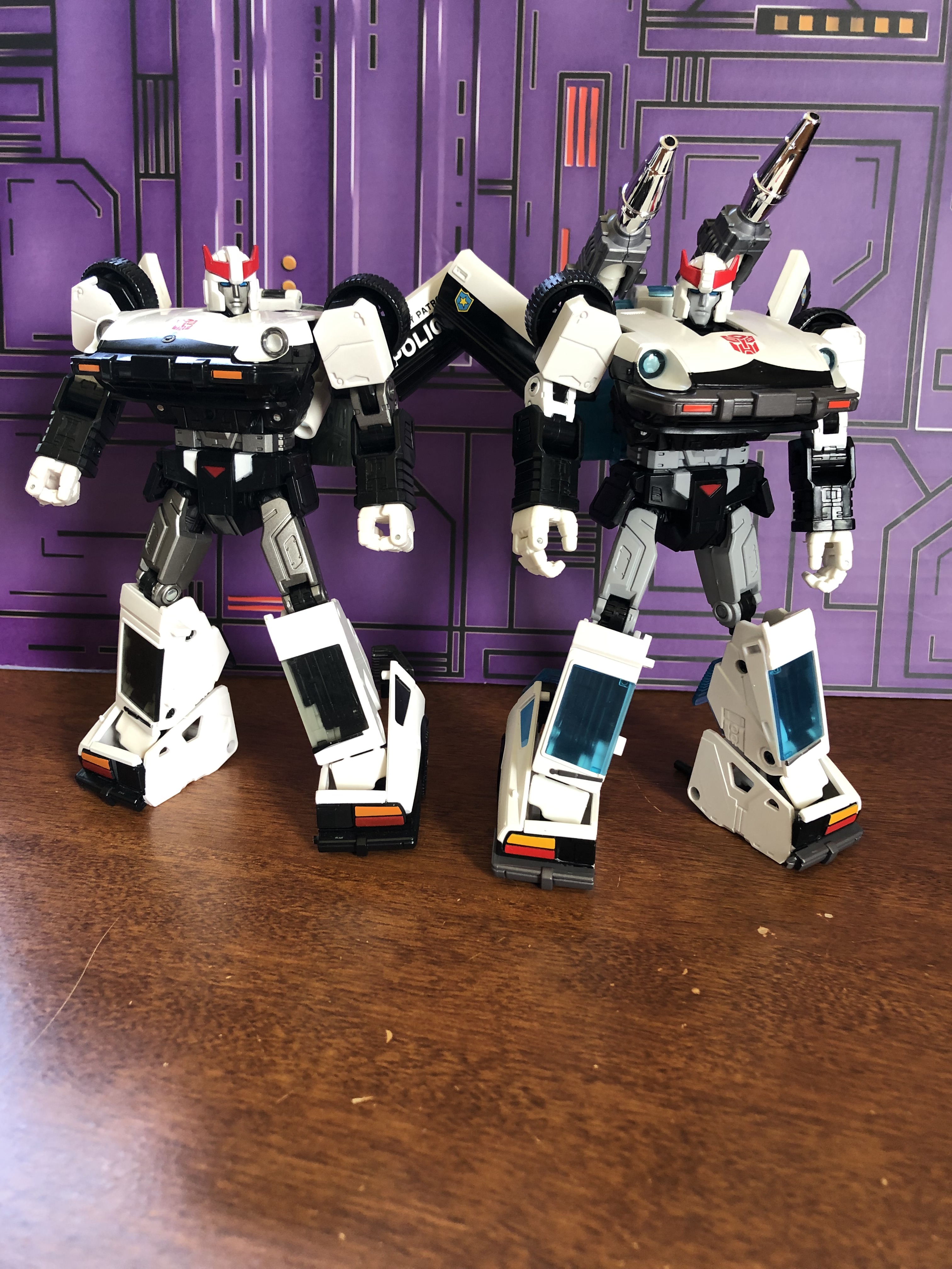 Takara Masterpiece Transformers MP 17+ Prowl & MP 18+ Streak – Pax